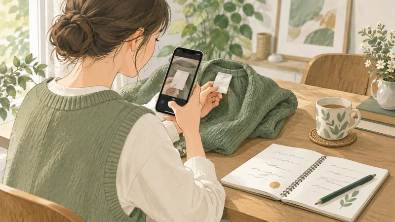 問い合わせ前にBAKUNEを乾燥機にかけてしまった状況を整理をイメージしたイラスト