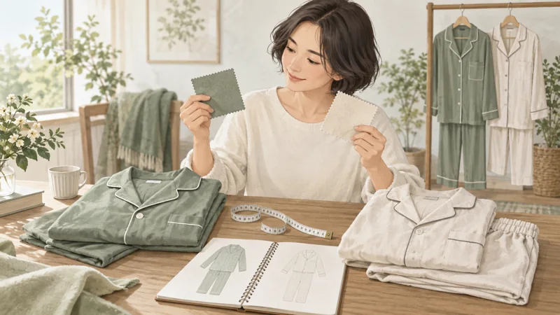 BAKUNEとSIXPADの比較は素材と寸法を重視するの確認方法をイメージしたイラスト