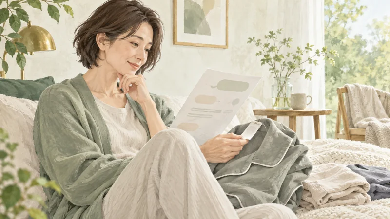 ReDの評判・口コミは商品名と着用条件を確かめるの確認方法をイメージしたイラスト