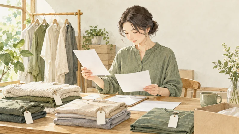 リライブシャツをどこで買えるか決める前に販売元と交換条件を確認の確認方法を表すイラスト