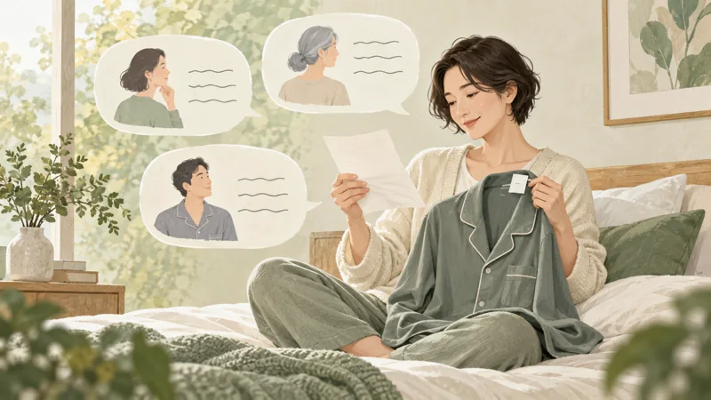 SIXPADの評判・口コミは商品名と着用条件を確かめるの確認方法をイメージしたイラスト