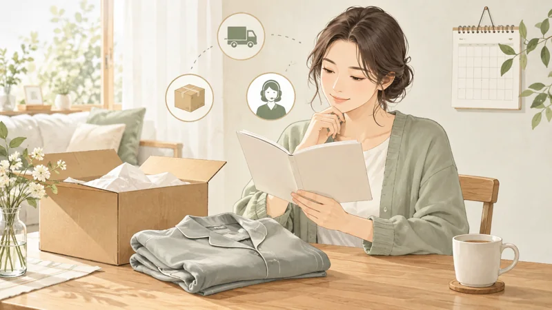 ベネクスの口コミ・評判に納得したら購入条件を確認の確認ポイントを表したイラスト